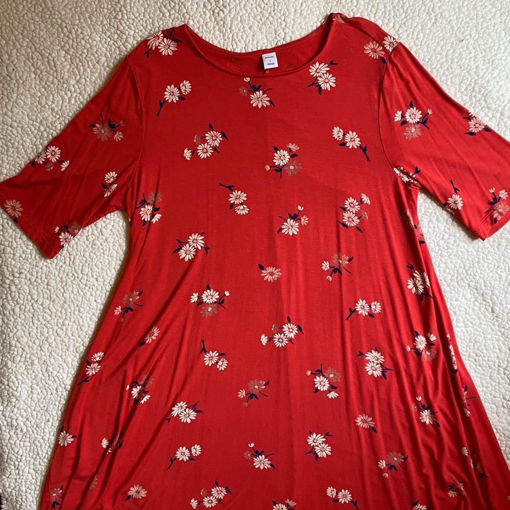 Old Navy swing dress shirt sleeve
